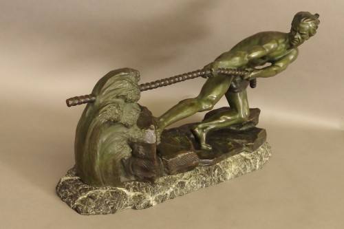 XXe siècle - Bronze Art-déco - Alexandre Ouline (1918-1940)