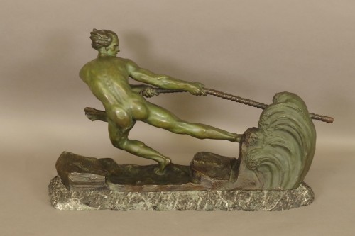 Bronze Art-déco - Alexandre Ouline (1918-1940) - Art Déco