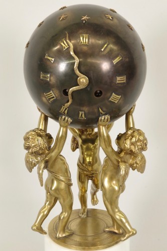 Horlogerie Pendule - Garniture de cheminée fin XIXe siècle