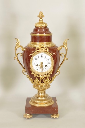 Garniture de cheminée Napoléon III - Horlogerie Style Napoléon III