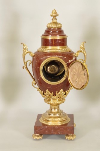 XIXe siècle - Garniture de cheminée Napoléon III