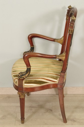 XIXe siècle - Ensemble de fauteuils et Chaises style Empire