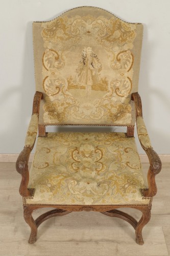 XVIIIe siècle - Fauteuil époque Régence