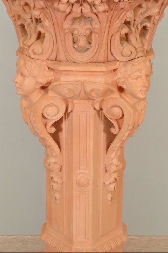 19th century - Column and its planter, Napoleon III