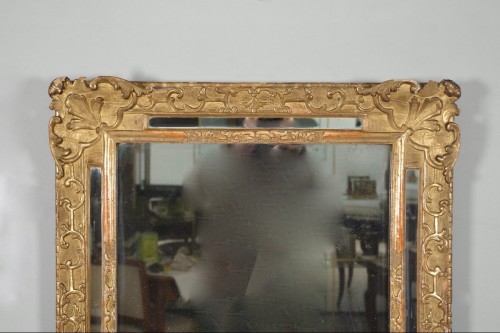 Miroir Régence en bois doré - Miroirs, Trumeaux Style Régence