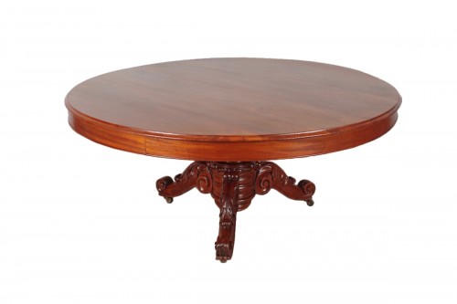 Louis-Philippe pedestal table