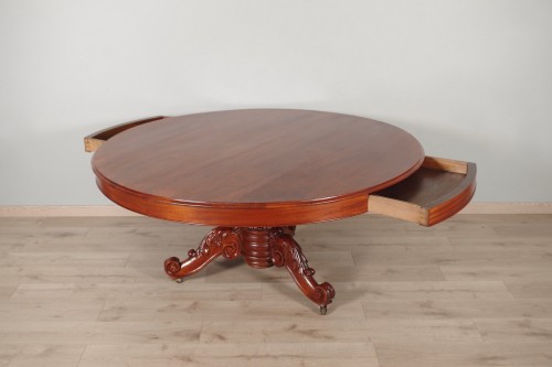 Louis-Philippe pedestal table - 