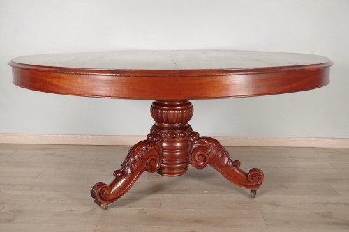 Antiquités - Louis-Philippe pedestal table