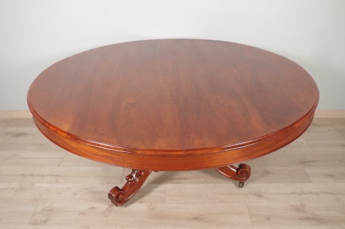 Antiquités - Louis-Philippe pedestal table