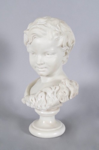 Sculpture Sculpture en Marbre - Antonio-Giovanni Lanzirotti (1839-1911) - Paire de bustes en marbre