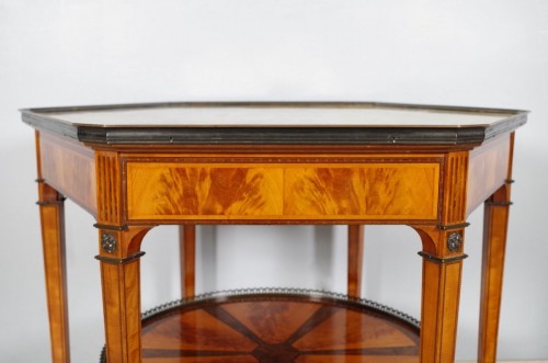 Guéridon anglais fin XIXe siècle - Mobilier Style 