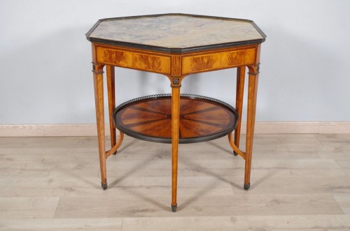 English pedestal table late 19th century - 