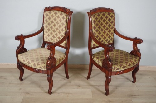 Sièges Fauteuil & Bergère - Fauteuils et chaises estampillés Veuve Grange et Bétout