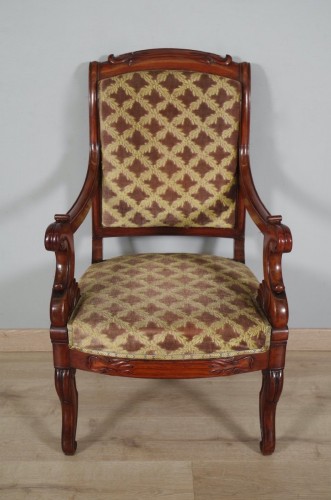 Fauteuils et chaises estampillés Veuve Grange et Bétout - Antiquités Saint Jean