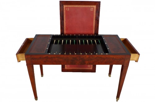 Directoire period tric-trac table