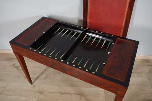 Directoire - Directoire period tric-trac table