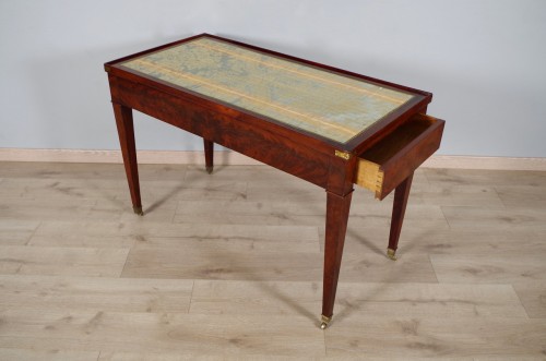 Antiquités - Table tric-trac époque Directoire