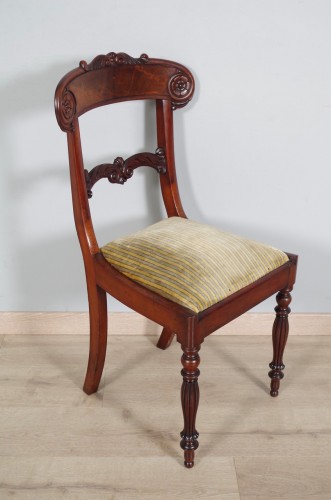 Suite de six chaises d'époque Charles X - Antiquités Saint Jean