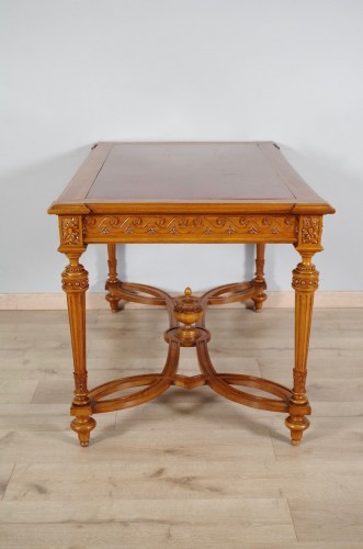 Antiquités - Table de milieu style Louis XVI