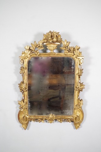 Miroir provençal du XVIIIe siècle - Miroirs, Trumeaux Style Louis XV