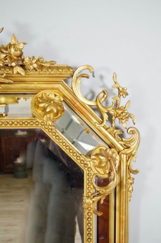 Napoleon III gilded mirror - Napoléon III