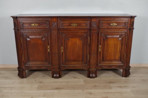 Buffet en enfilade Louis XVI - Mobilier Style 