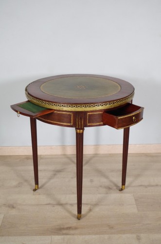 XVIIIe siècle - Table bouillotte à jeux époque Louis XVI