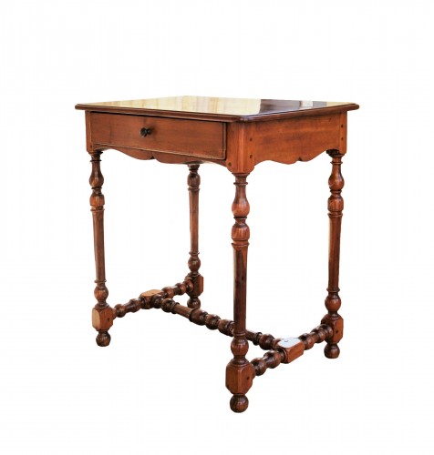 Table en gaïac et merisier époque Louis XIII