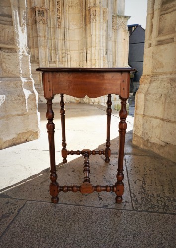 Mobilier Table & Guéridon - Table en gaïac et merisier époque Louis XIII