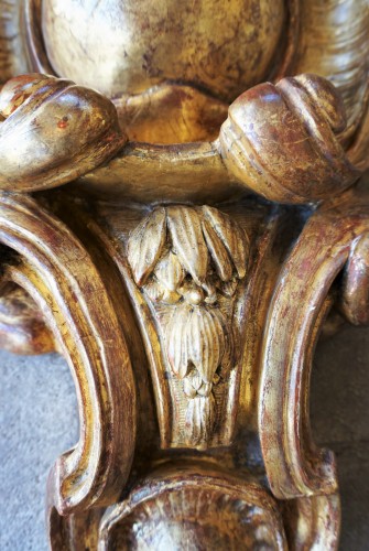 Console d'applique en bois doré époque Louis XV - Christophe Havas