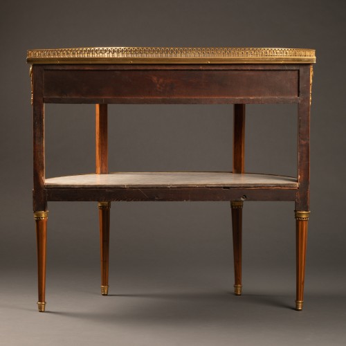 Louis XVI - Console demi-lune Louis XVI