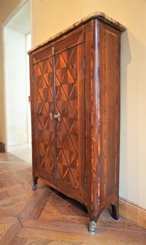 Armoire en placage Louis XV - Mobilier Style Louis XV