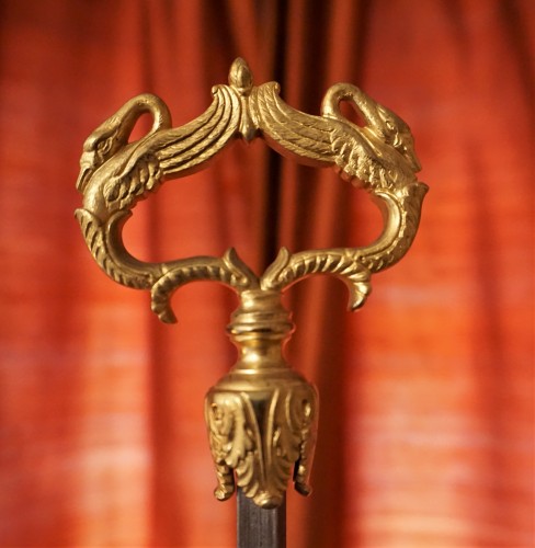Antiquités - Lampe bouillotte Charles X