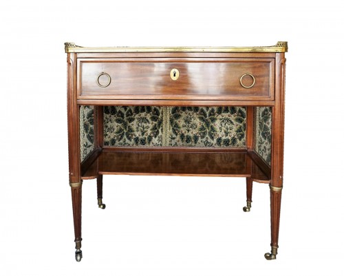 Table console en acajou Epoque Louis XVI