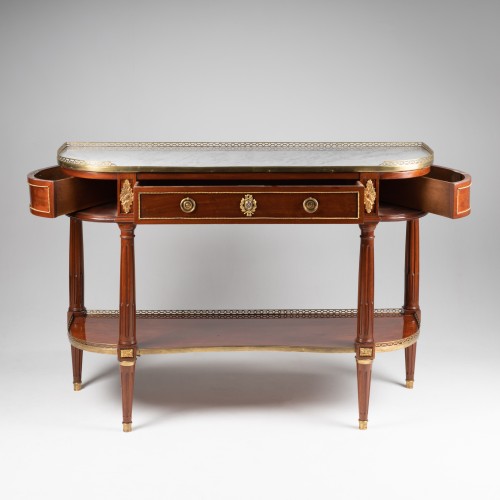 Louis XVI mahogany console table - Furniture Style Louis XVI
