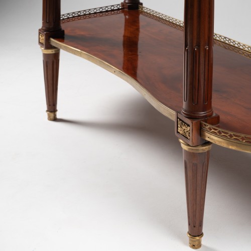 18th century - Louis XVI mahogany console table