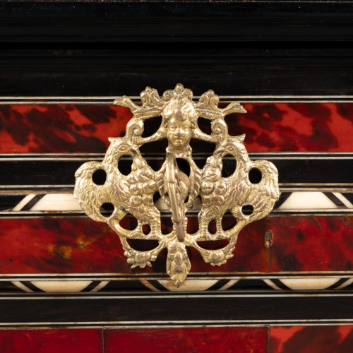 Louis XIV - Late 17th-early 18th-century ebony case