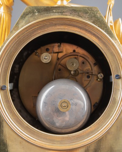 Empire gilt bronze clock - Empire