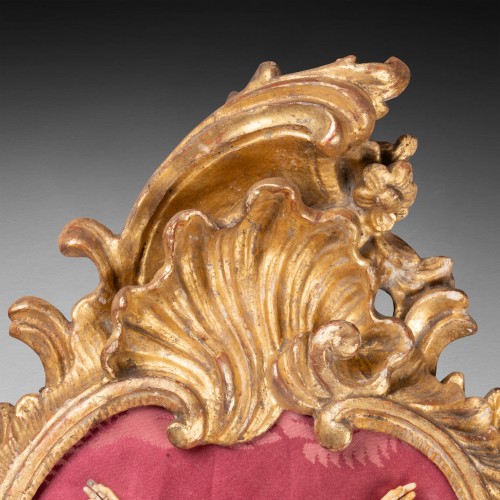 Art sacré, objets religieux  - Christ en ivoire époque Louis XV