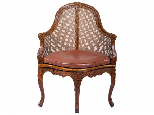 Fauteuil de bureau Epoque Louis XV