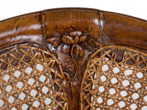 XVIIIe siècle - Fauteuil de bureau Epoque Louis XV