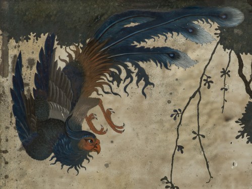 Asian Works of Art  - Reverse-painted on glass, China, late 18th century