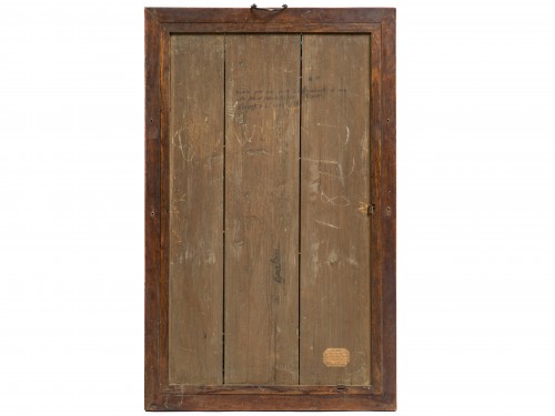 Antiquités - Reverse-painted on glass, China, late 18th century