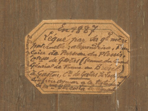 Antiquités - Reverse-painted on glass, China, late 18th century