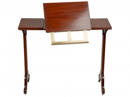 Table liseuse en acajou, fin du XVIIIe siècle - Christophe Havas