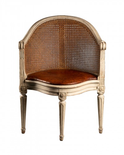 Fauteuil de bureau Epoque Louis XVI