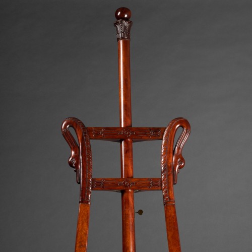 Decorative Objects  - Mahogany easel, late Empire period