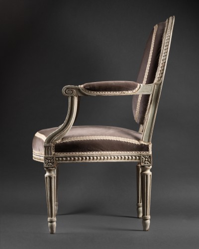 Paire de fauteuils à la Reine époque Louis XVI - Christophe Havas