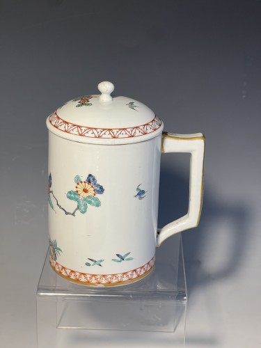 Chantilly covered mug, 18th century - Porcelain & Faience Style 