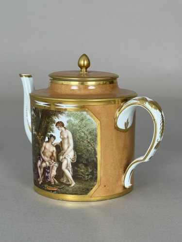 Sèvres Théière « Litron » Mercure, Vénus et l’Amour - CHtresor Art